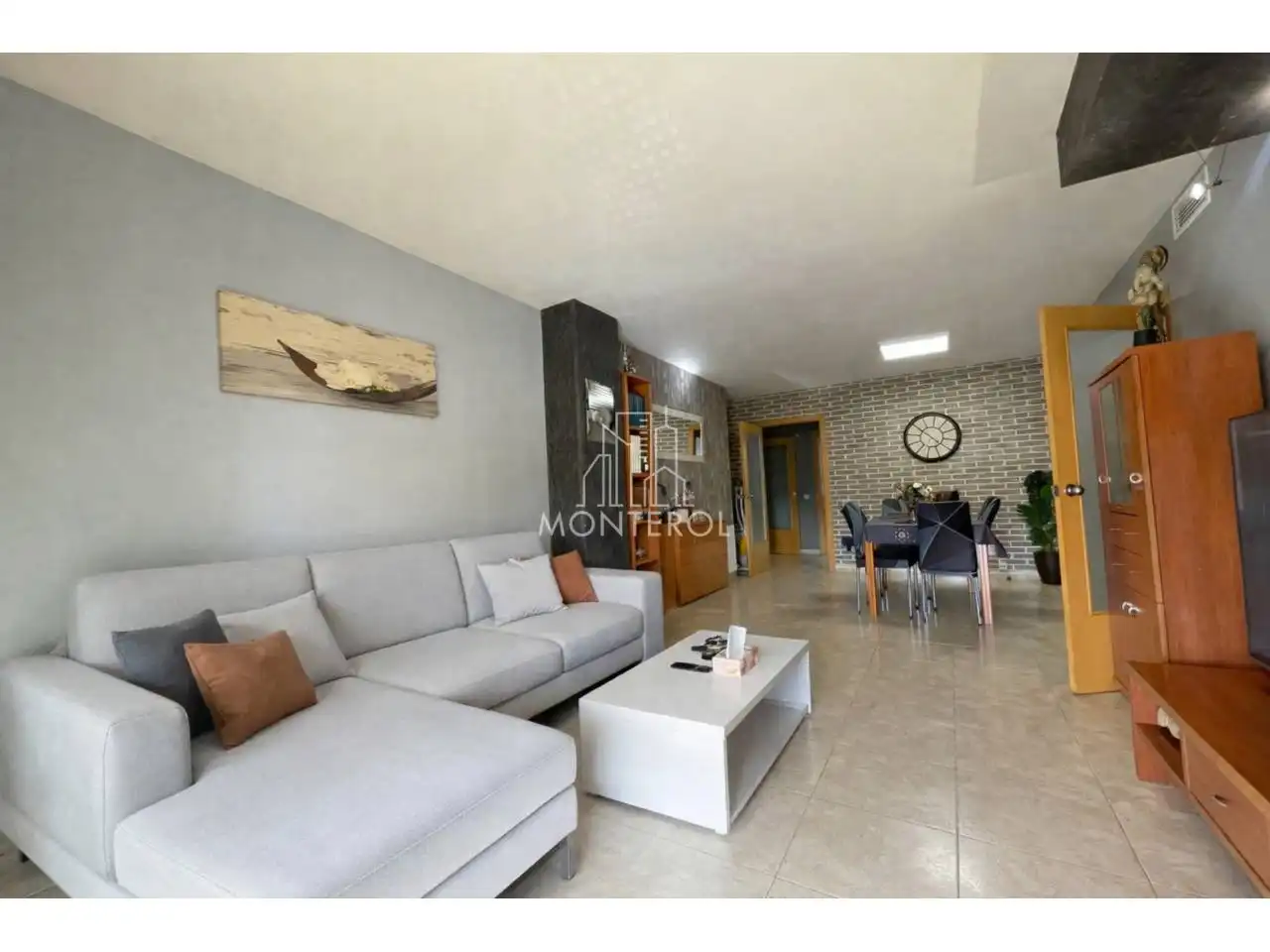 Sala de estar de Dúplex en venta en Rubí con Aire acondicionado, Calefacción y Terraza