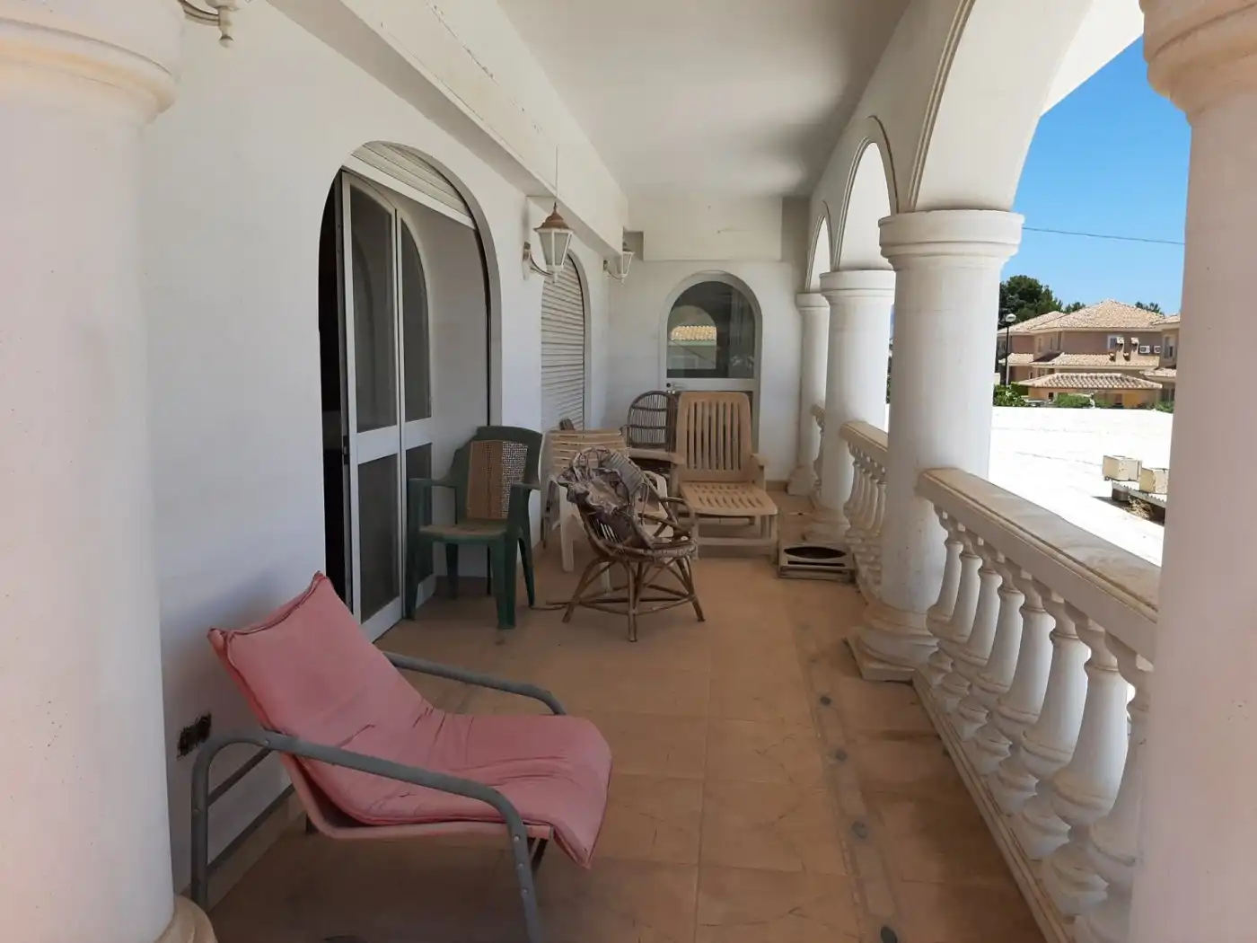 Terrace of Houses for sale in La Nucia  with Private garden, Terrace and Furnished