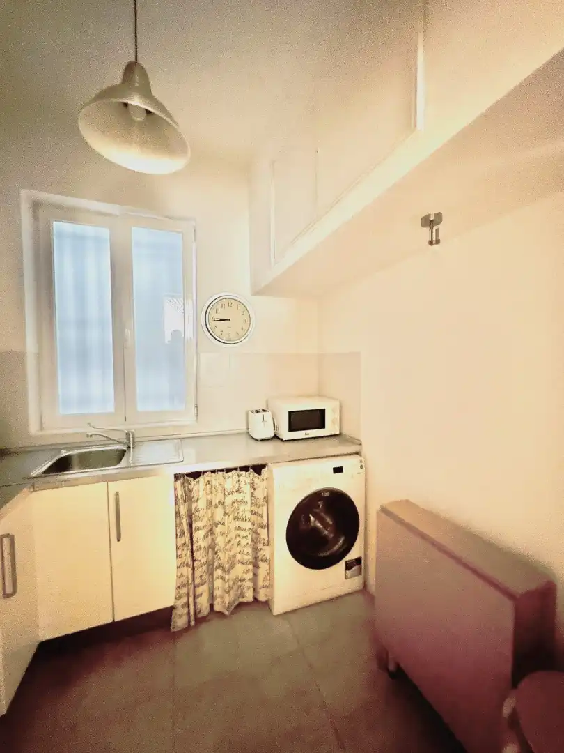 Cocina de Piso de alquiler en Madrid con Aire acondicionado, Calefacción y Amueblado