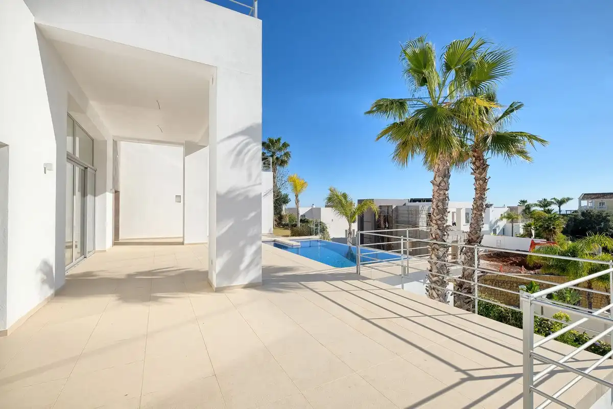 Terraza de Casa o chalet en venta en Benahavís con Jardín privado