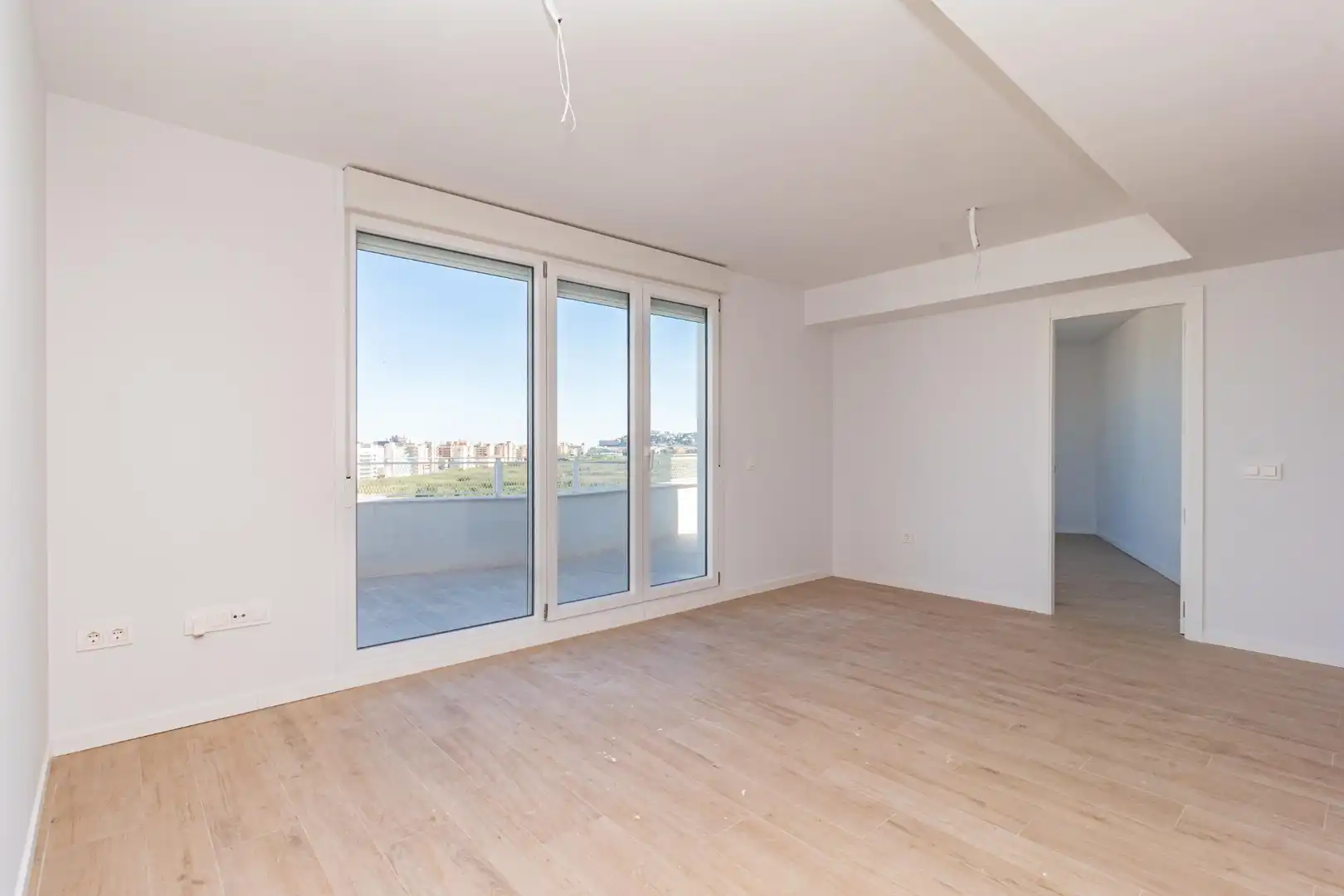 Sala de estar de Ático en venta en Peñíscola / Peníscola con Calefacción, Jardín privado y Terraza