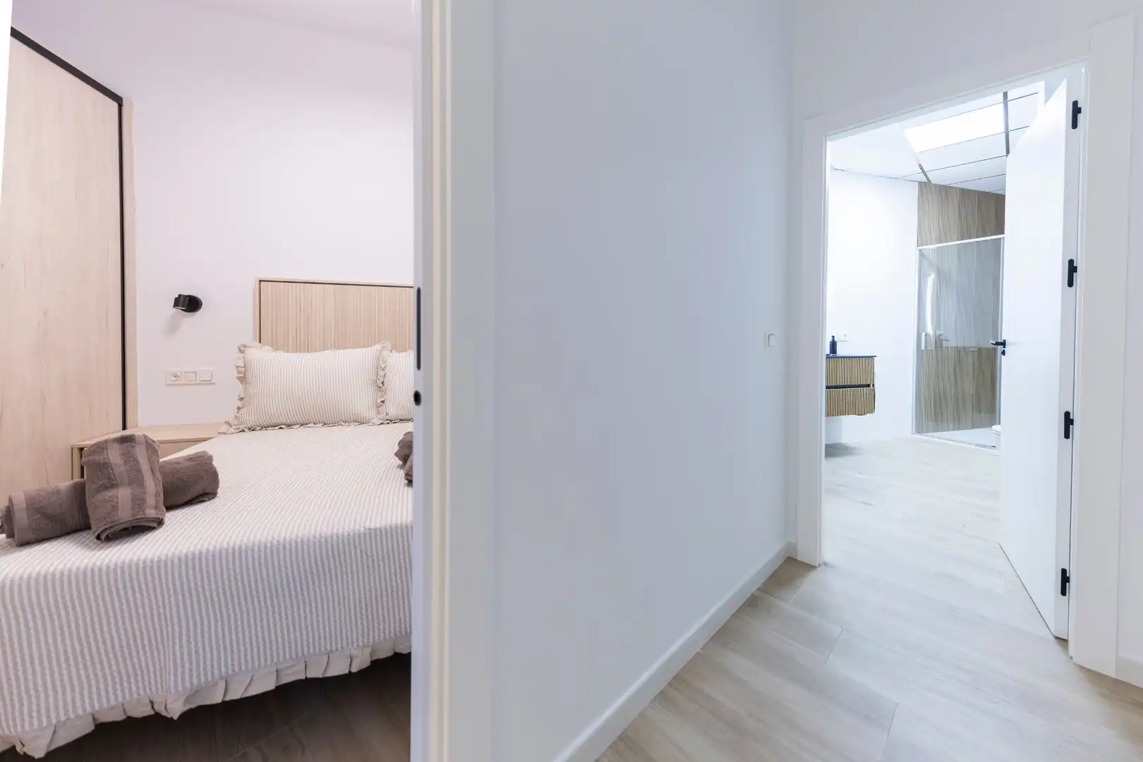 Schlafzimmer von Haus oder Chalet zur Miete in Águilas mit Klimaanlage, Heizung und Möbliert