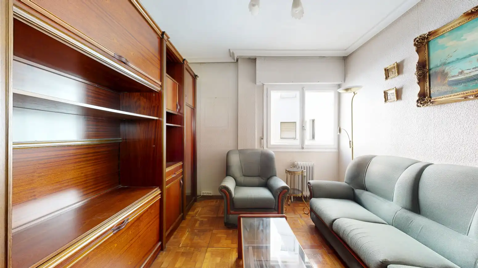 Living room of Flat for sale in Tafalla  with Heating, Parquet flooring and Terrace