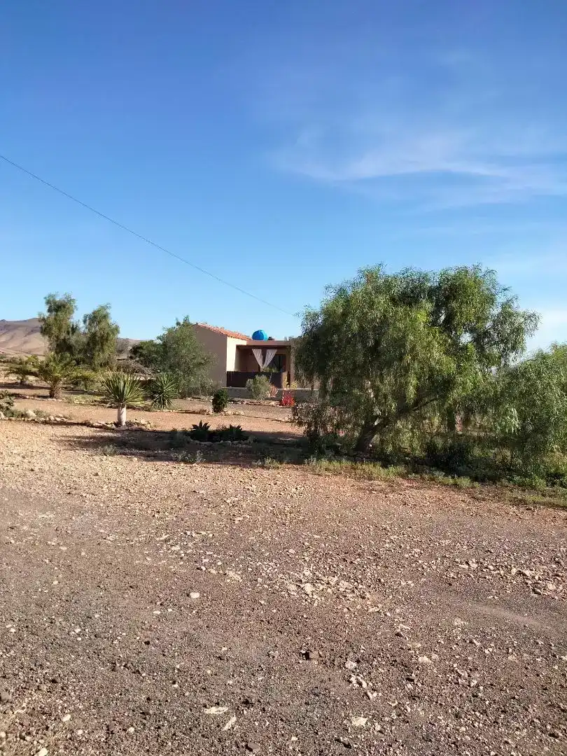 Vista exterior de Finca rústica en venta en Tuineje con Jardín privado, Parquet y Amueblado