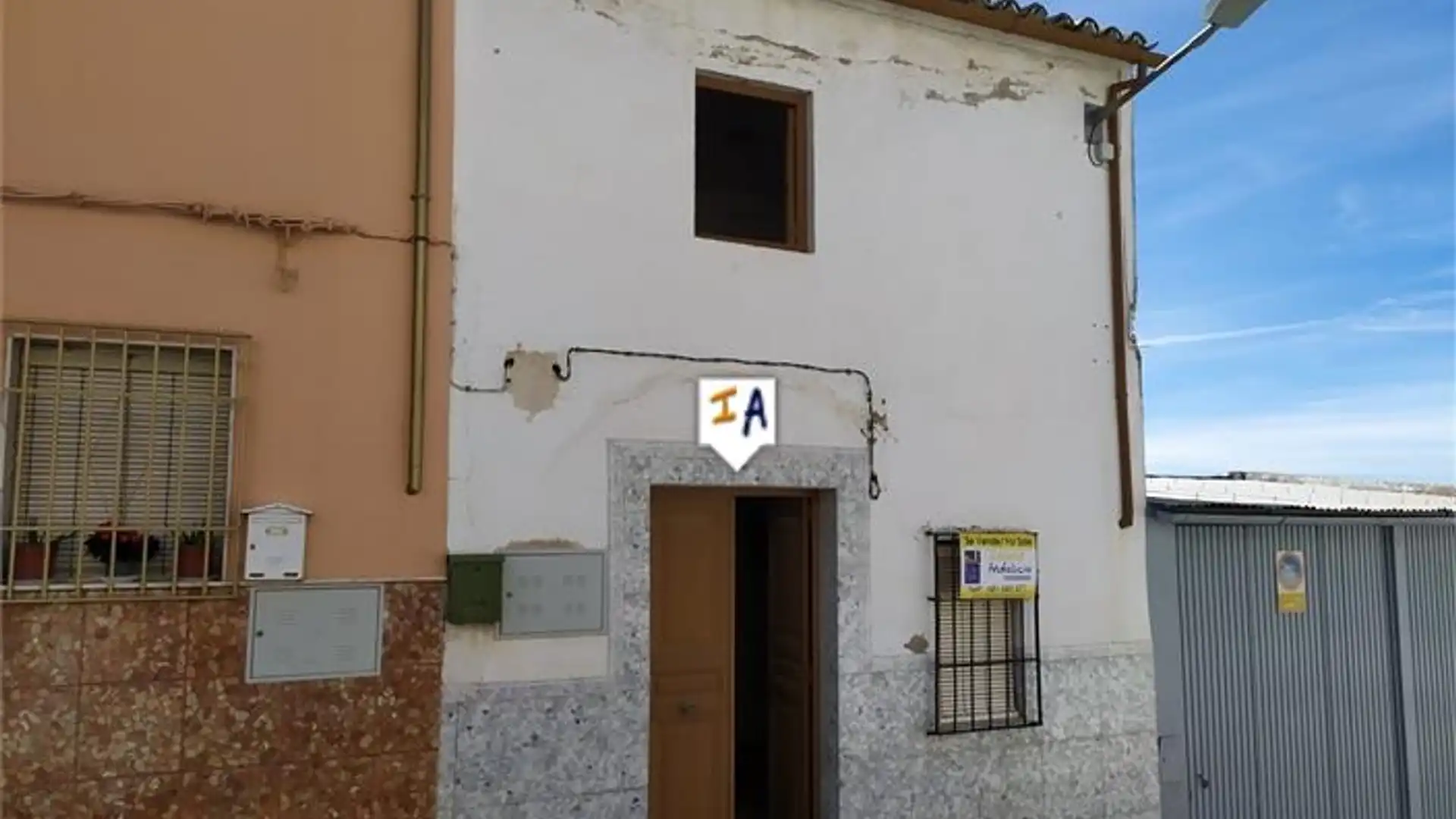 Vista exterior de Casa adosada en venta en Rute