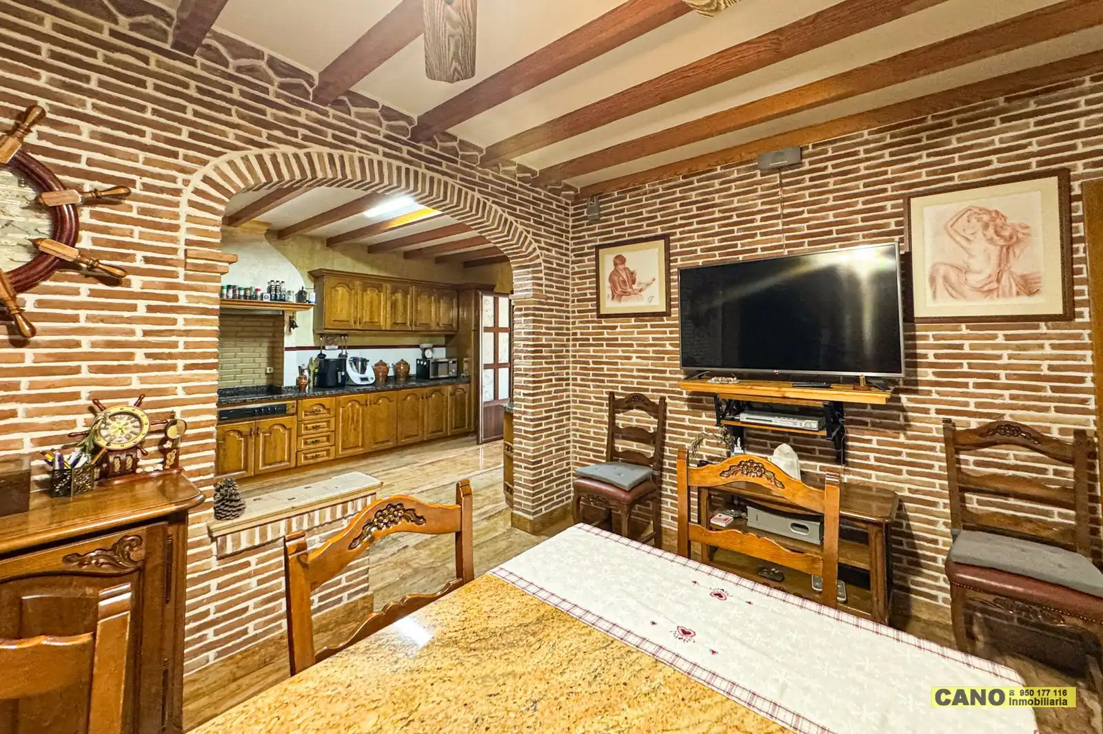 Cocina de Casa o chalet en venta en Almería con Aire acondicionado, Calefacción y Piscina