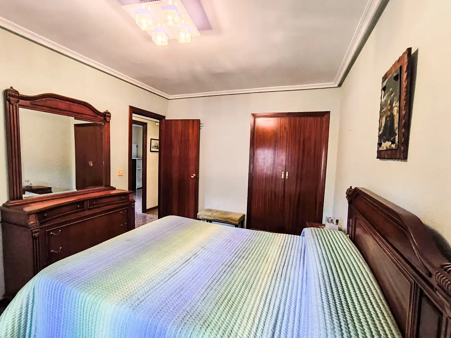 Bedroom of Flat for sale in Zaragoza  with Air Conditioner, Heating and Terrace