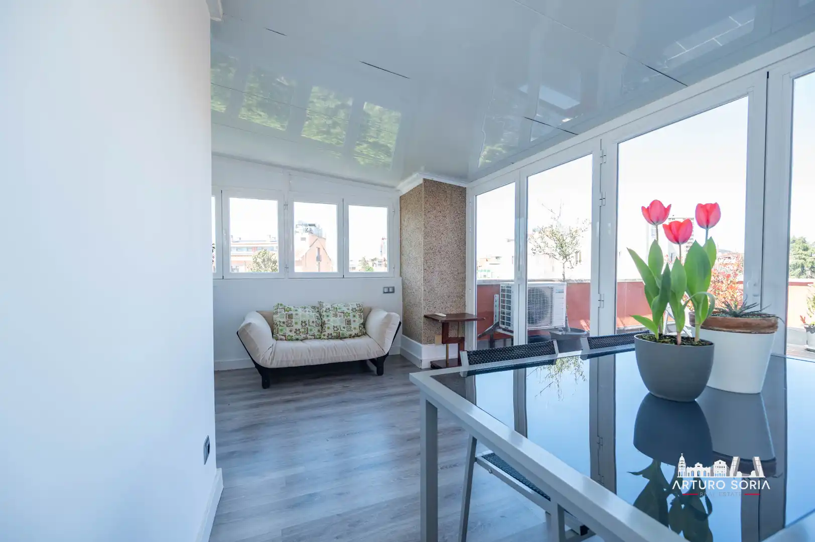 Terraza de Ático en venta en Madrid con Aire acondicionado, Terraza y Trastero