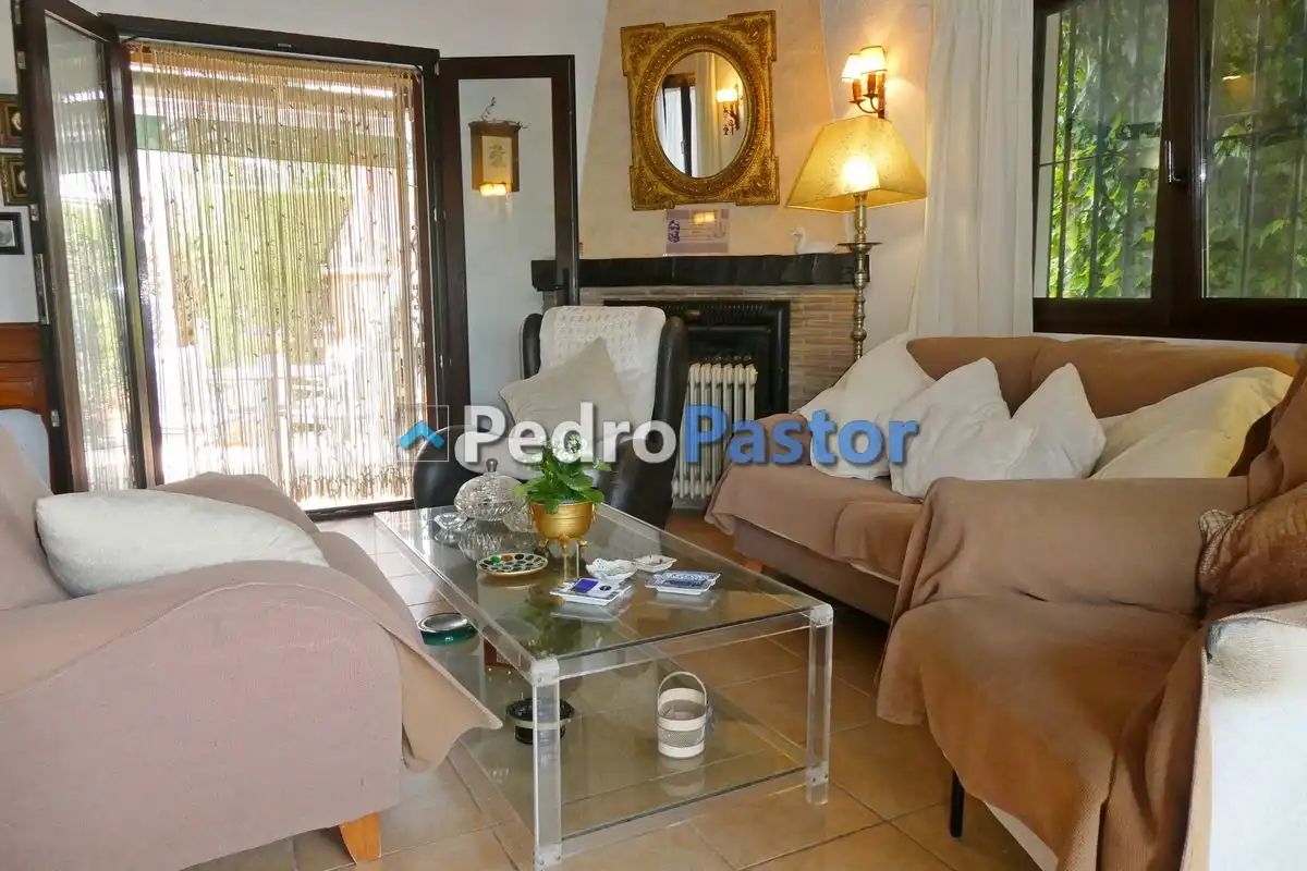 Sala de estar de Casa o chalet en venta en Dénia con Aire acondicionado, Calefacción y Terraza