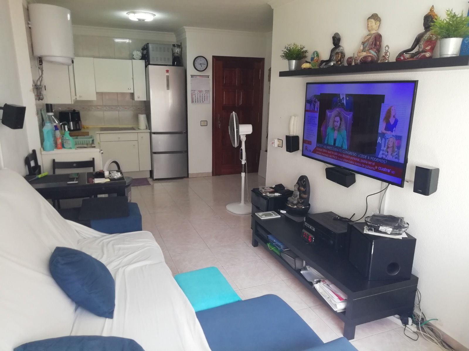 Sala de estar de Apartamento en venta en  Santa Cruz de Tenerife Capital con Aire acondicionado, Calefacción y Amueblado
