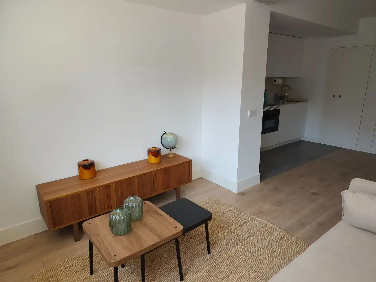 Wohnzimmer von Wohnung zur Miete in Madrid mit Klimaanlage, Abstellraum und Möbliert