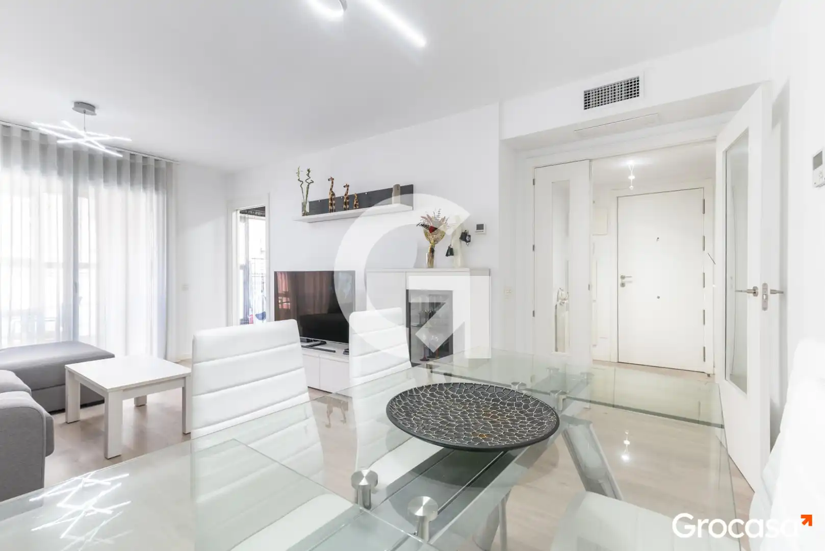 Sala d'estar de Pis en venda en Sant Feliu de Llobregat amb Aire condicionat, Calefacció i Traster