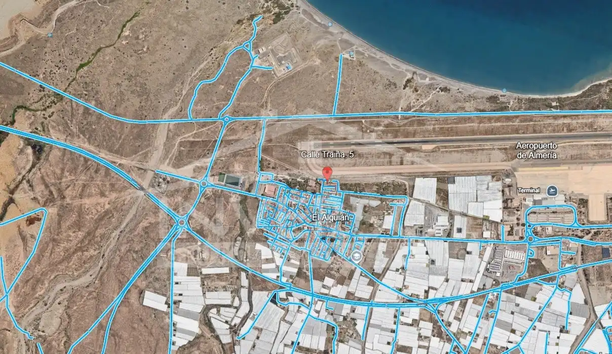Vista exterior de Casa o xalet en venda en Almería