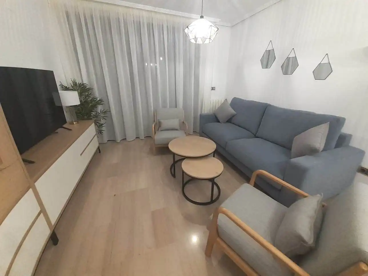 Wohnzimmer von Wohnung zur Miete in Noroeste 