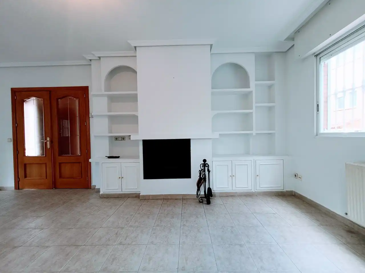 Sala d'estar de Casa o xalet de lloguer en Villaviciosa de Odón amb Calefacció, Parquet i Forn