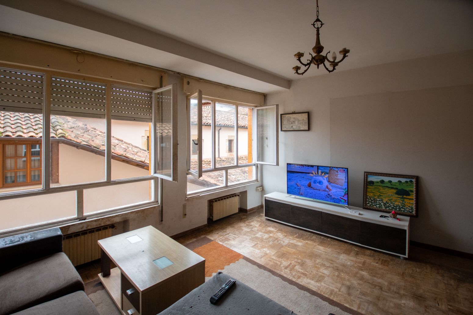 Sala d'estar de Pis en venda en Villaviciosa amb Calefacció, Parquet i Terrassa