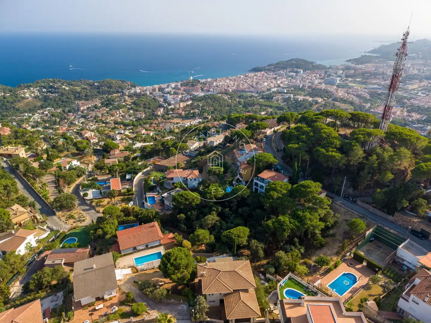 Vista exterior de Casa o chalet en venta en Lloret de Mar con Aire acondicionado, Calefacción y Jardín privado