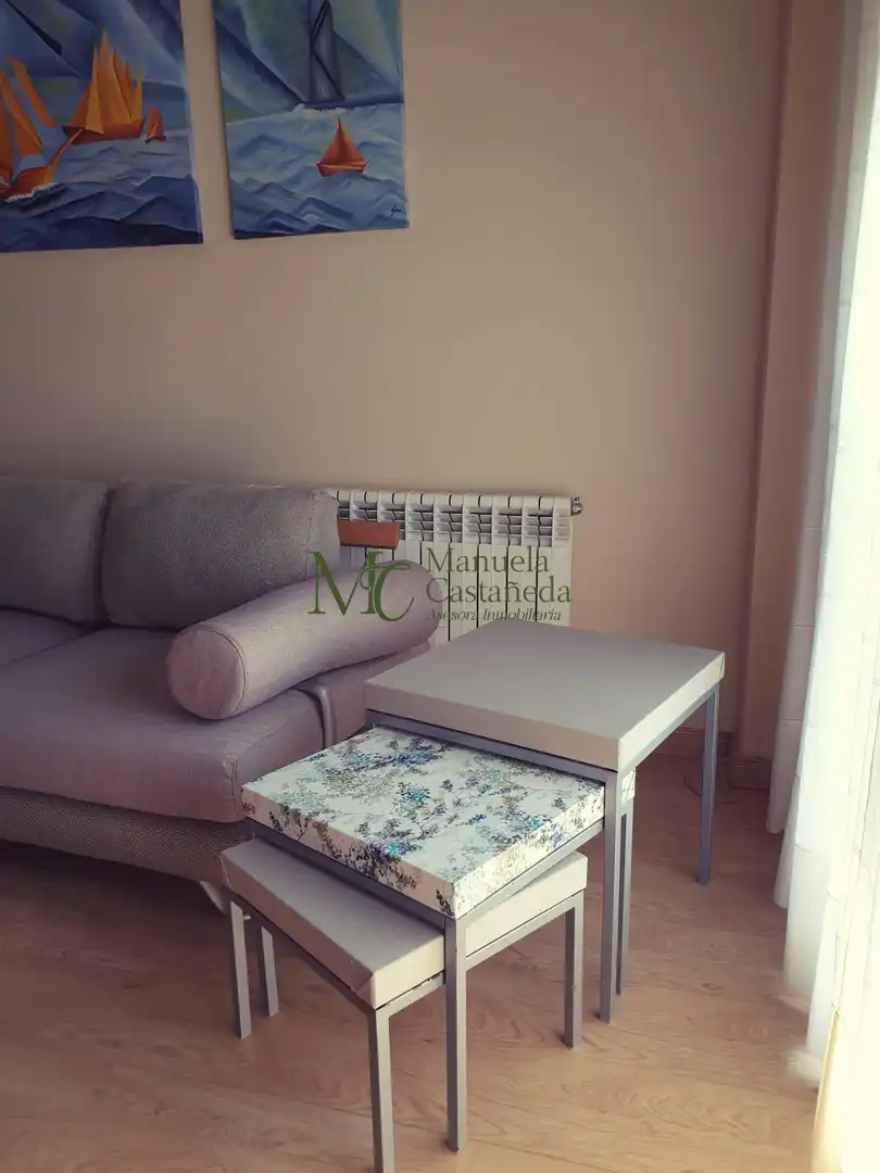 Sala de estar de Piso de alquiler en Mérida con Calefacción, Terraza y Amueblado