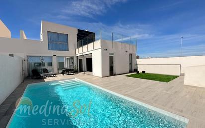 Swimming pool of House or chalet for sale in Cartagena  with Air Conditioner, Heating and Terrace