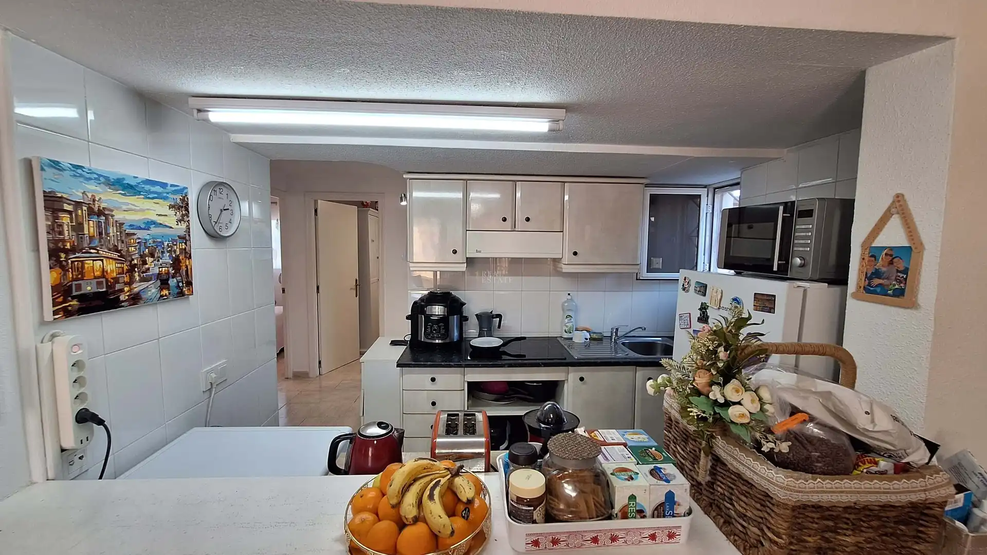 Kitchen of Flat for sale in L'Alfàs del Pi  with Air Conditioner, Terrace and Furnished