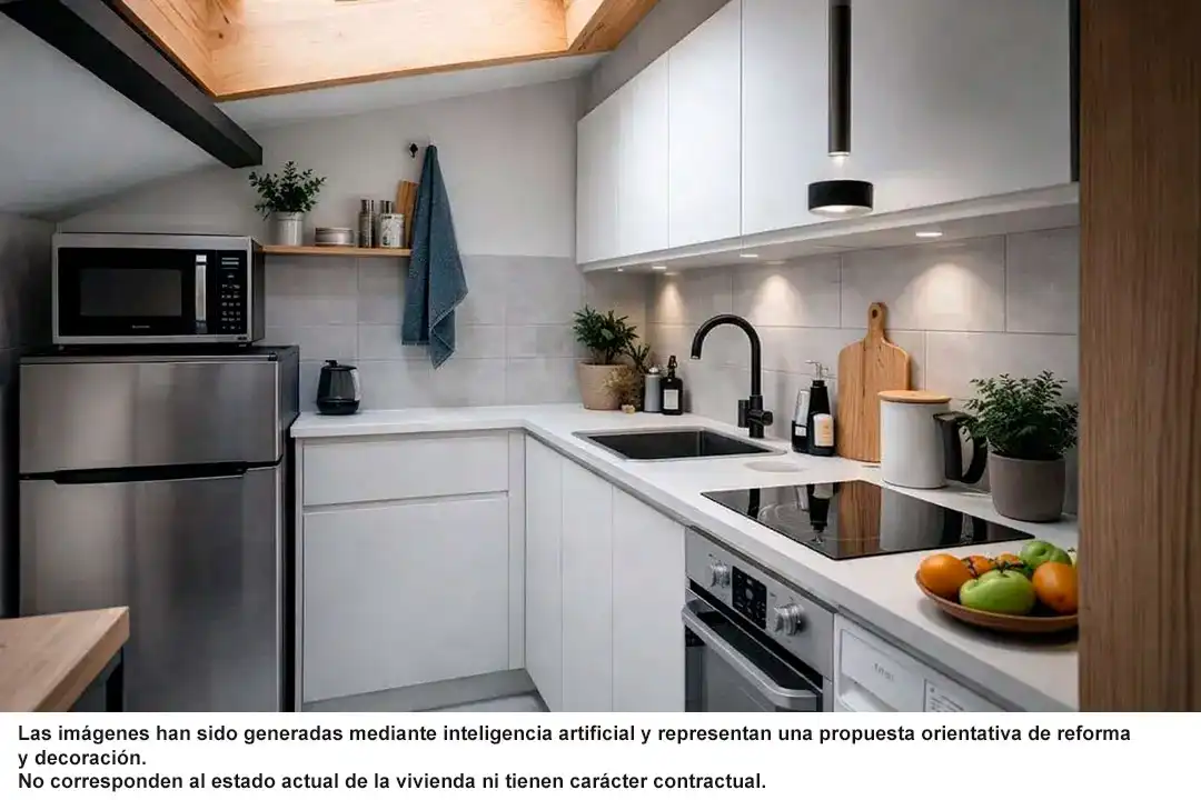 Kitchen of Flat for sale in Donostia - San Sebastián   with Heating and Furnished