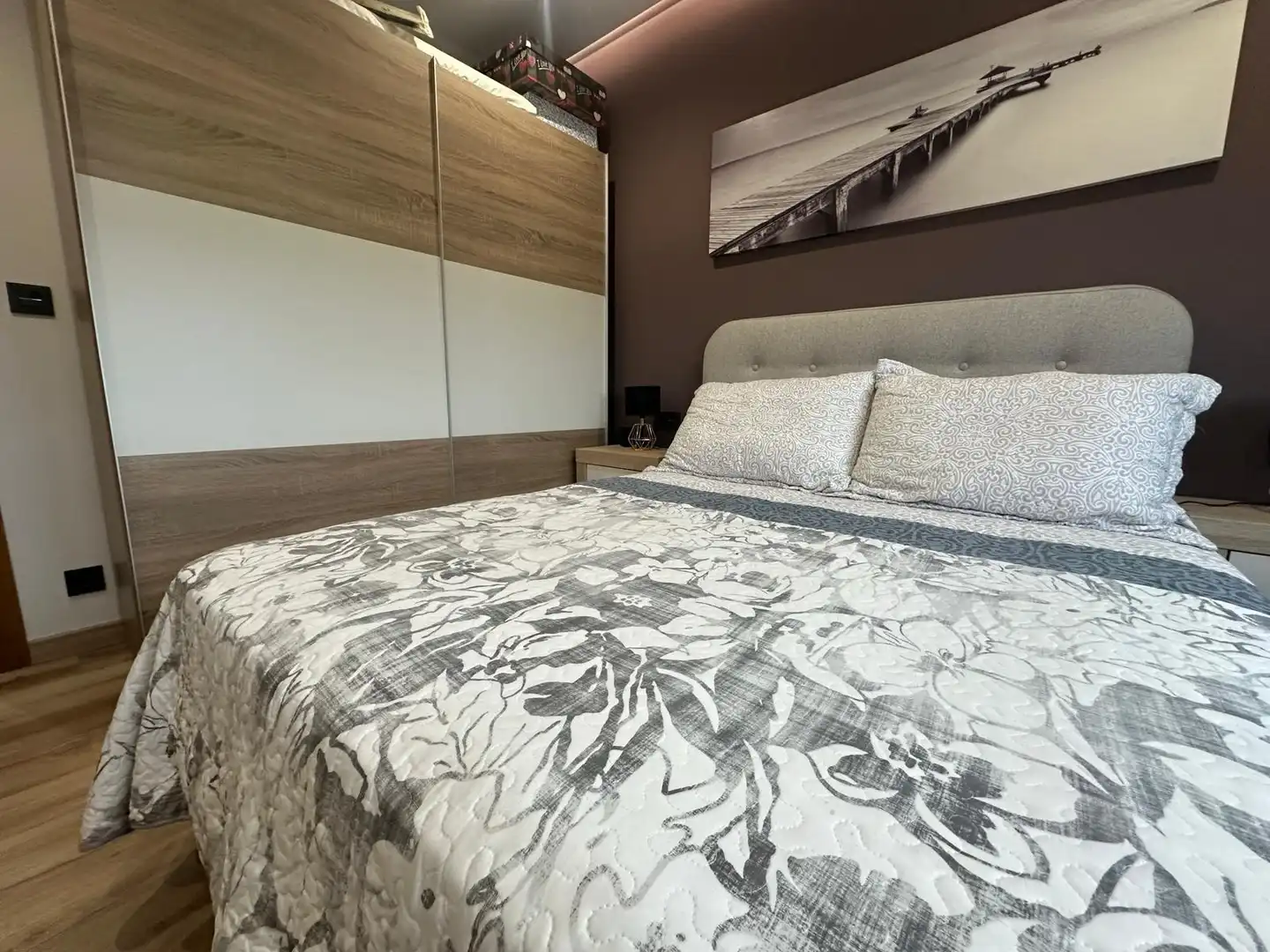Bedroom of Flat for sale in Ourense Capital   with Air Conditioner, Heating and Terrace
