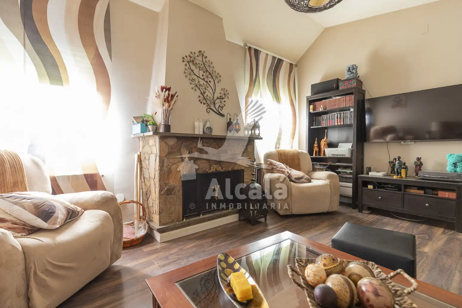 Living room of Houses for sale in Camarma de Esteruelas  with Air Conditioner, Heating and Private garden
