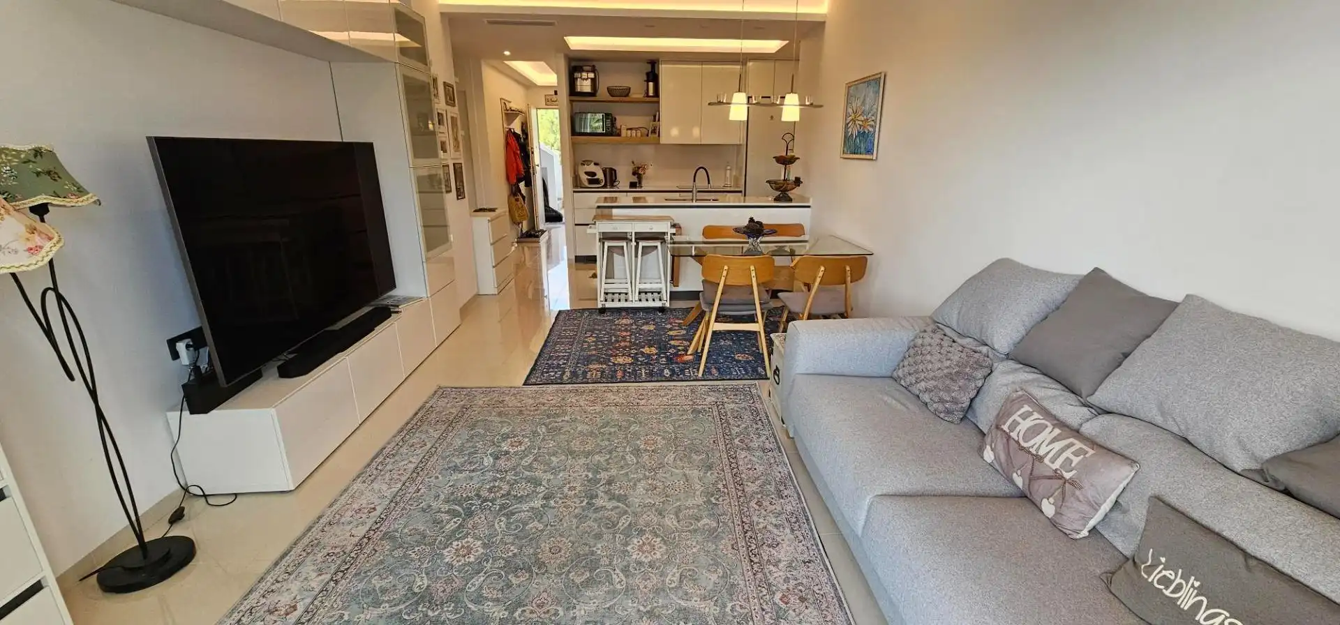 Sala de estar de Apartamento en venta en Guardamar del Segura con Aire acondicionado, Terraza y Trastero