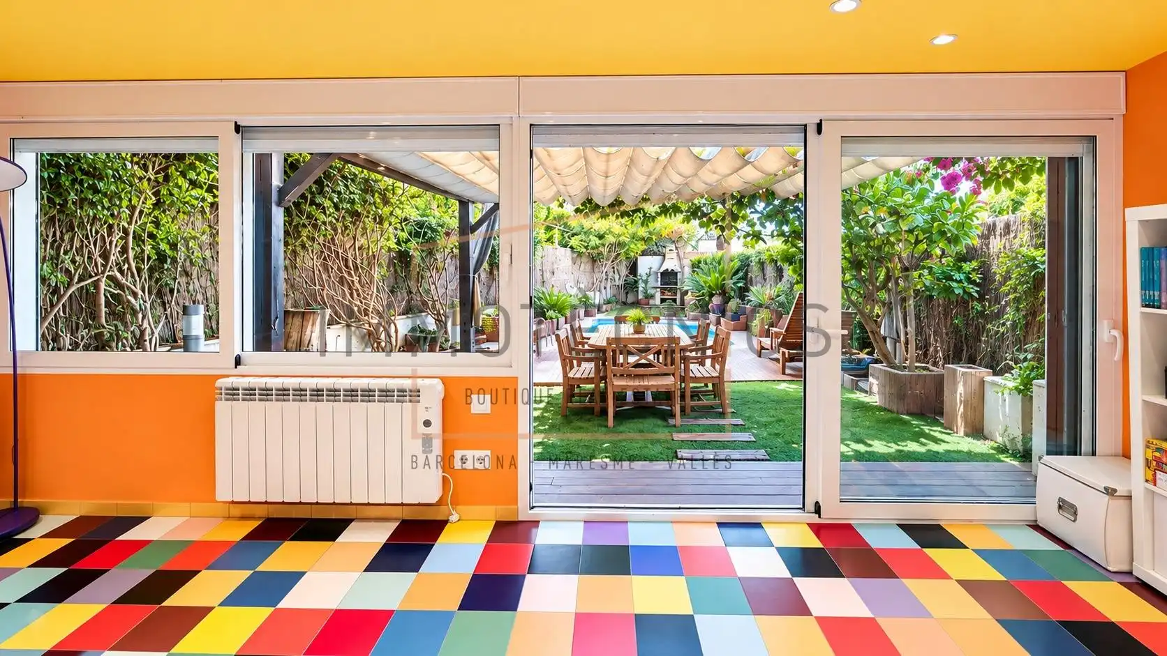 Jardín de Casa adosada en venta en Canet de Mar, Barcelona