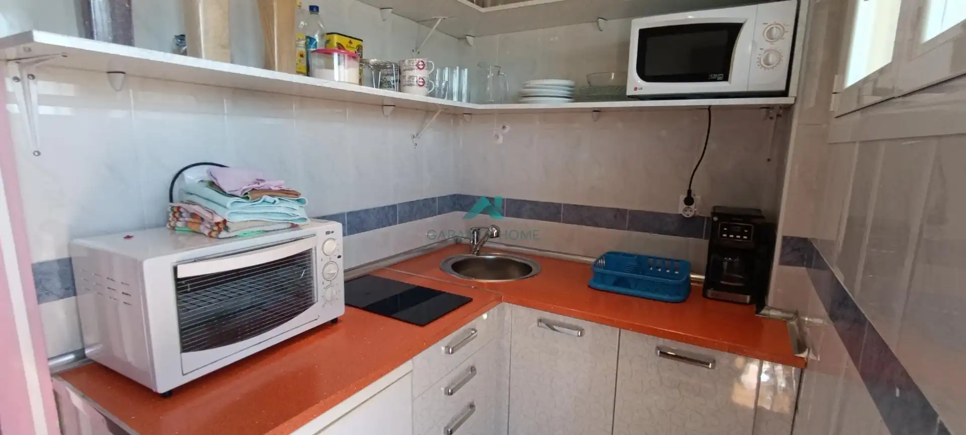 Kitchen of Study for rent in Laredo  with Private garden and Furnished