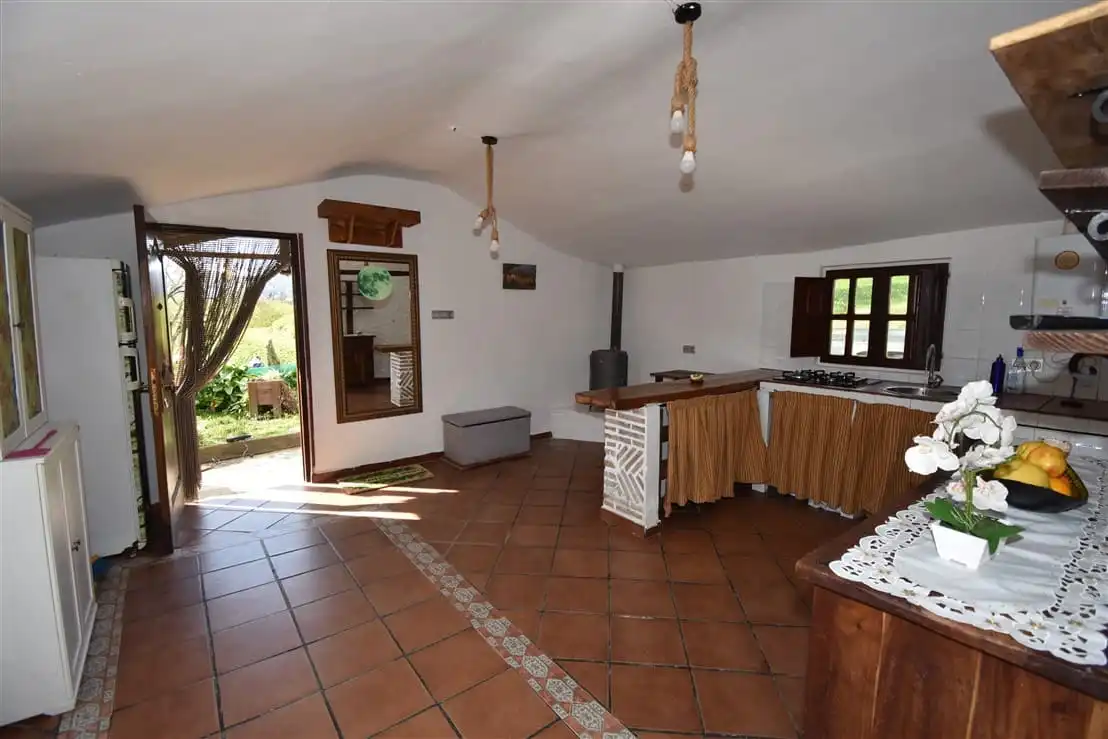 Cocina de Finca rústica de alquiler en Medio Cudeyo con Jardín privado y Amueblado