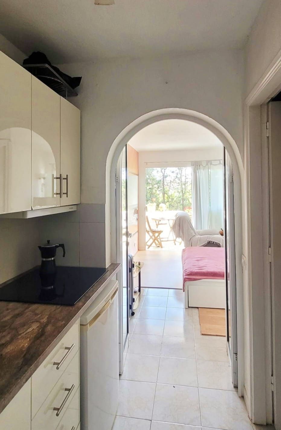 Kitchen of Flat for sale in Puerto de la Cruz  with Heating, Terrace and Furnished