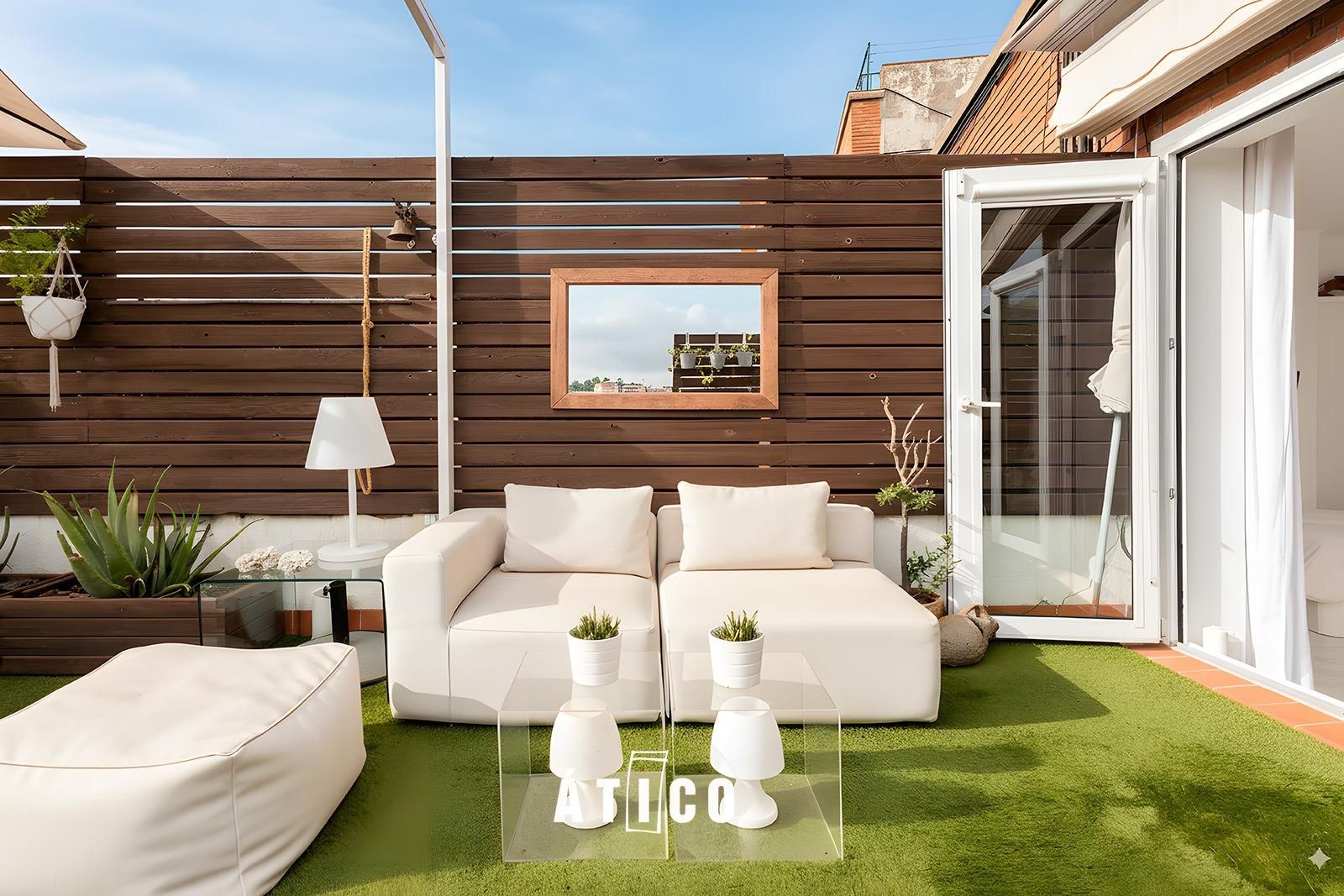 Terrace of Attic for sale in  Barcelona Capital  with Parquet flooring