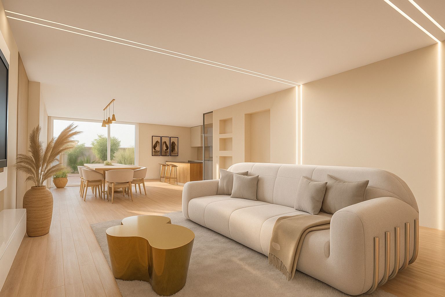 Sala de estar de Dúplex en venta en Granollers con Aire acondicionado, Calefacción y Terraza