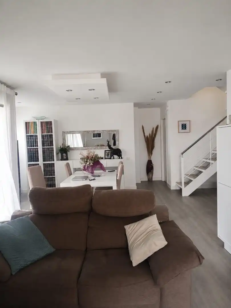 Sala de estar de Dúplex en venta en Canet d'En Berenguer con Aire acondicionado, Jardín privado y Terraza