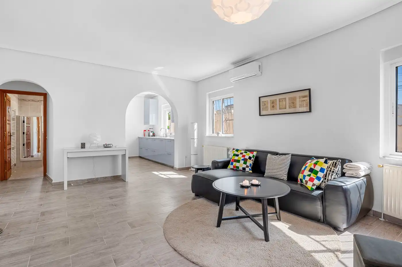 Sala de estar de Casa o chalet en venta en Rojales con Calefacción, Jardín privado y Terraza