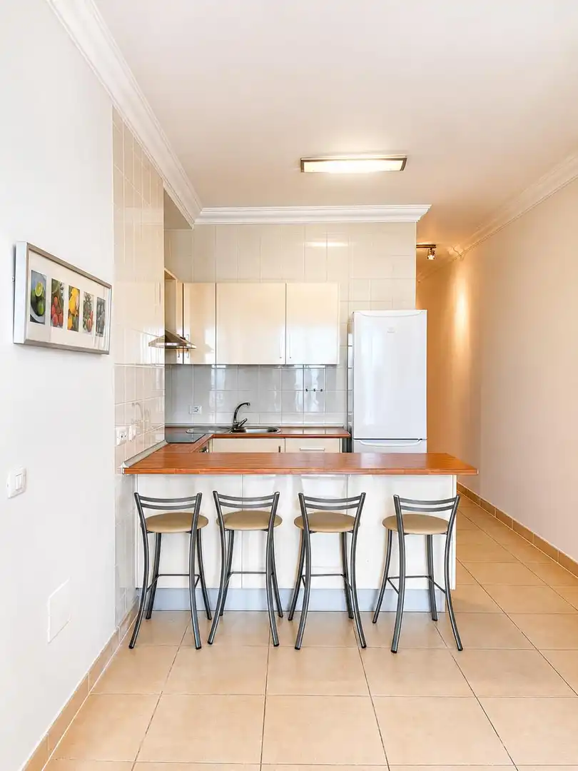 Küche von Wohnung zur Miete in Santiago del Teide mit Terrasse, Möbliert und Balkon