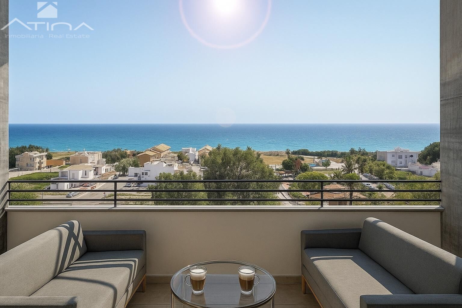 Terrace of Attic for sale in Oliva  with Terrace and Community pool