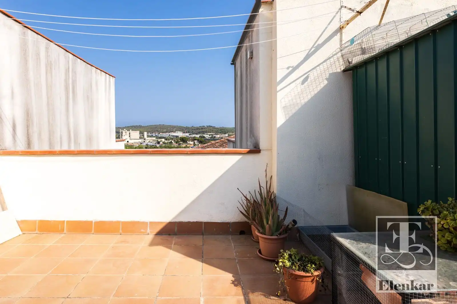 Terraza de Casa adosada en venta en Santa Oliva con Aire acondicionado, Terraza y Trastero