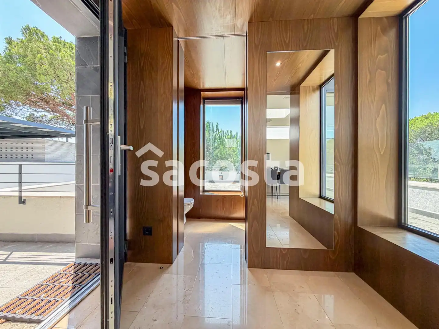 Baño de Casa o chalet en venta en Caldes de Malavella con Aire acondicionado, Calefacción y Jardín privado