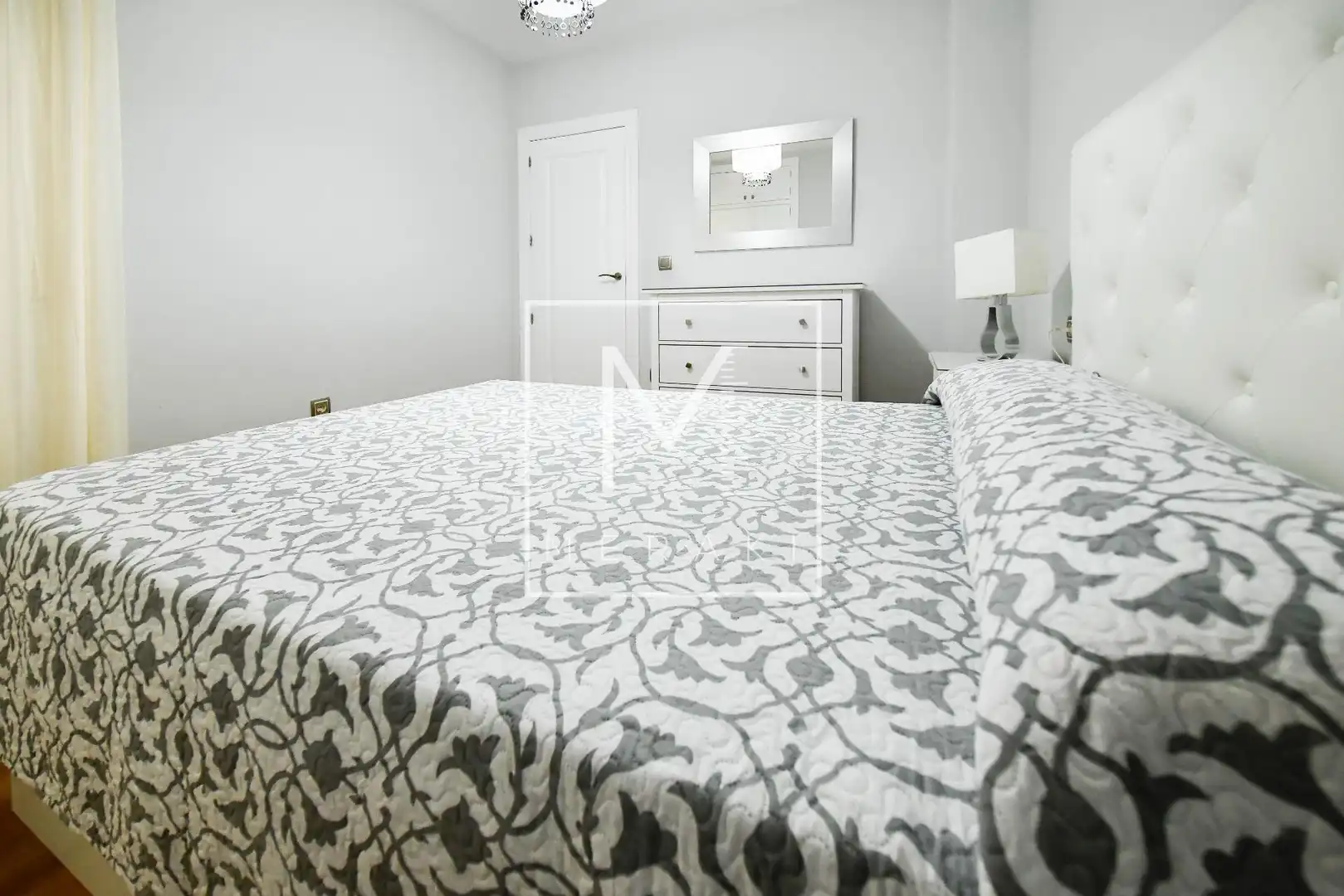 Schlafzimmer von Wohnungen zur Miete in Albacete mit Klimaanlage, Heizung und Möbliert