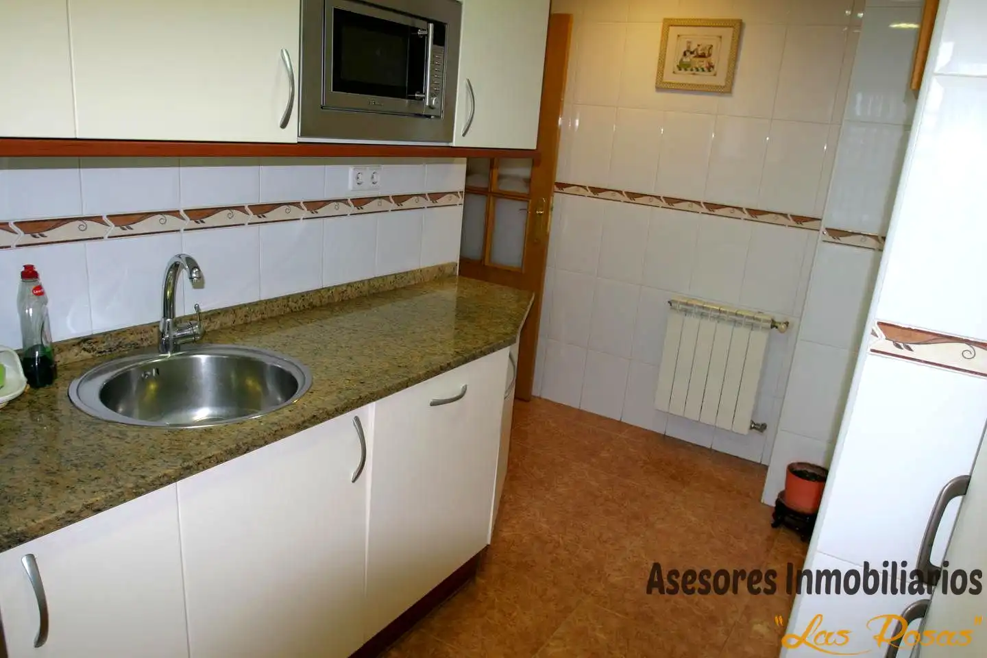 Kitchen of Flat for sale in  Madrid Capital  with Air Conditioner, Heating and Parquet flooring
