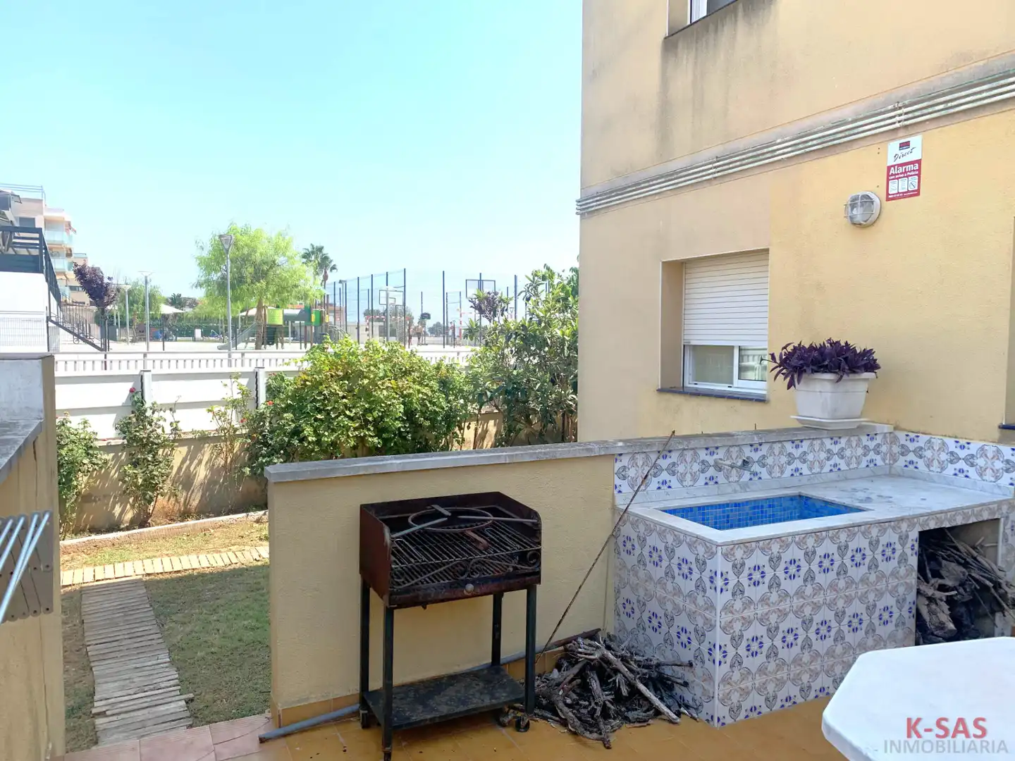 Garden of Flat for sale in Cunit  with Heating, Private garden and Terrace