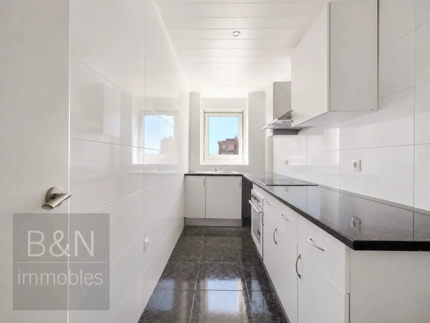 Cocina de Piso en venta en Terrassa con Balcón