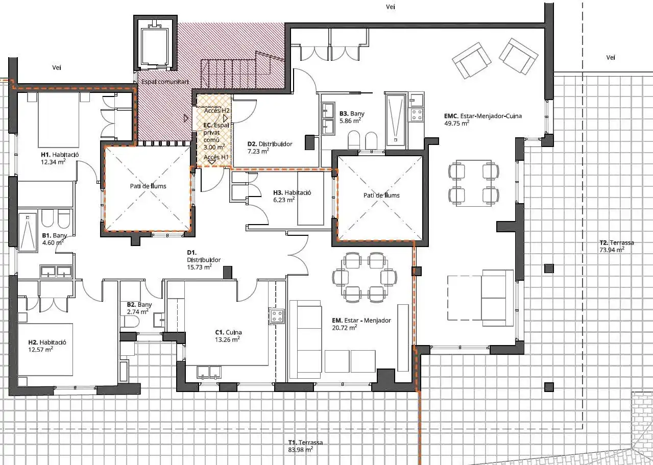 Attic for sale in Castell d'Aro, Platja d'Aro i s'Agaró  with Terrace