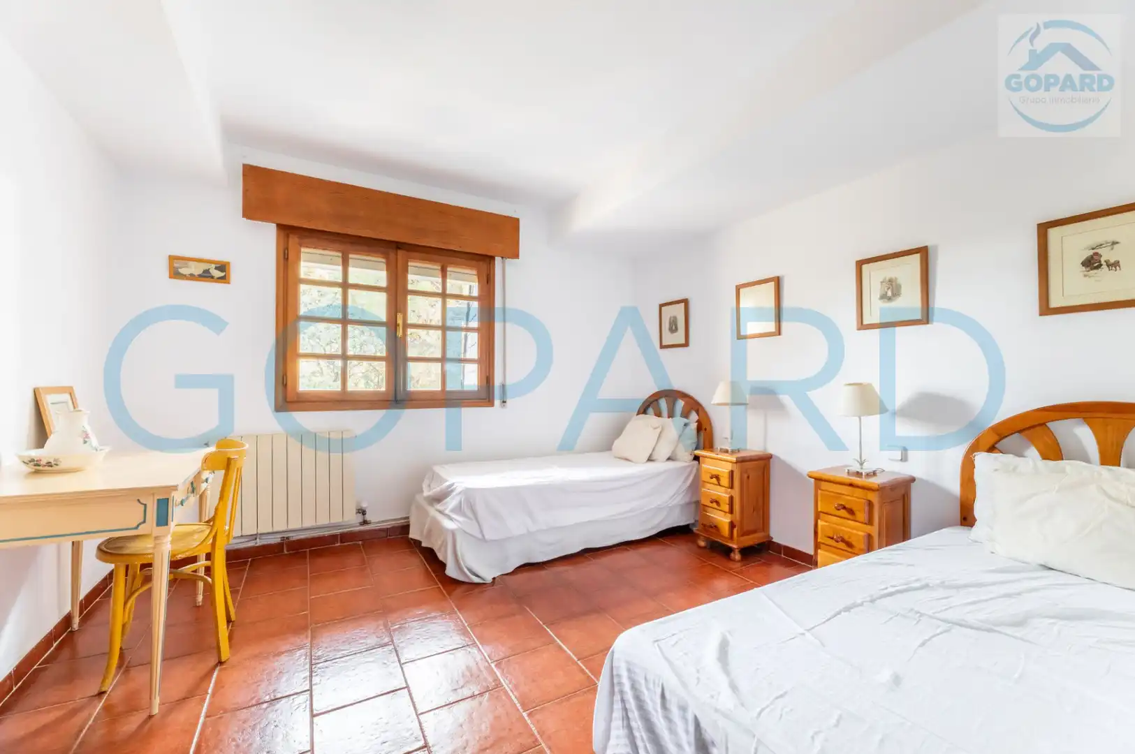 Dormitori de Casa o xalet en venda en Alpedrete amb Calefacció, Jardí privat i Parquet