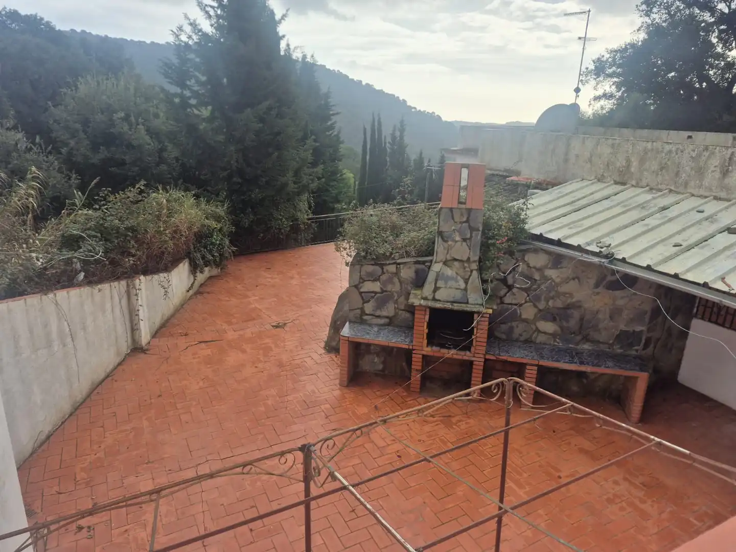 Terrasse von Haus oder Chalet zum Verkauf in Sant Cebrià de Vallalta mit Privatgarten