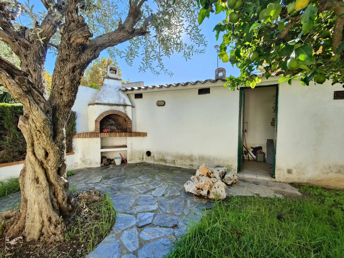 Jardín de Casa adosada en venta en Calafell con Aire acondicionado, Calefacción y Jardín privado