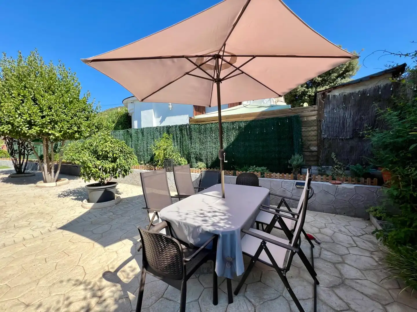Terraza de Casa o chalet en venta en Cànoves I Samalús con Aire acondicionado, Calefacción y Jardín privado