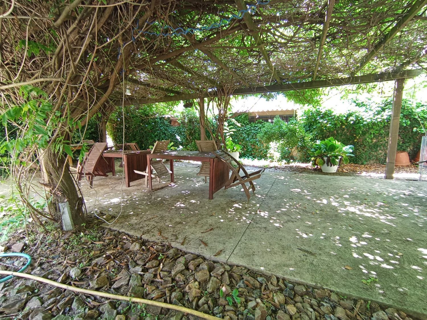 Jardí de Finca rústica en venda en Sant Cebrià de Vallalta amb Jardí privat, Terrassa i Piscina comunitària